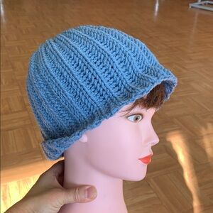 Hand made winter crochet hat with Pom Pom